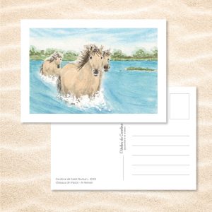 Carte Postale "Chevaux de France" – Papeterie enfant & nature - Henson