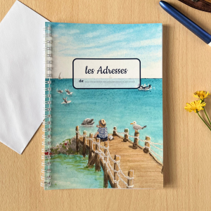 Carnet d’Adresses “Animaux de nos Mers” – Papeterie pour enfants