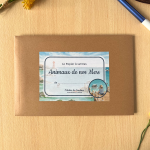 Mon Papier à Lettres “Animaux de nos Mers” – Papeterie pour enfant, ambiance marine