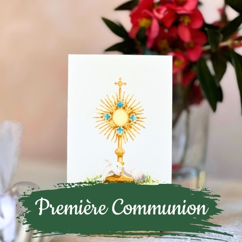 image de première communion catholique
