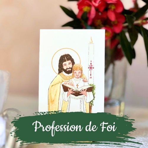 image de profession de foi catholique