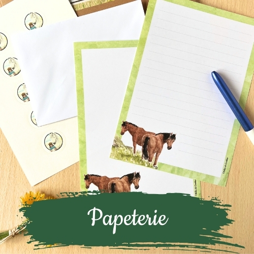 papeterie pour enfant, papier à lettres pour enfant