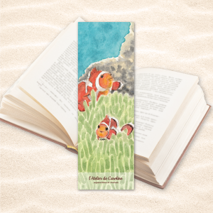 marque-page poisson-clown