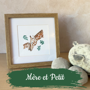 aquarelles et affiches pour célébrer l'amour maternel