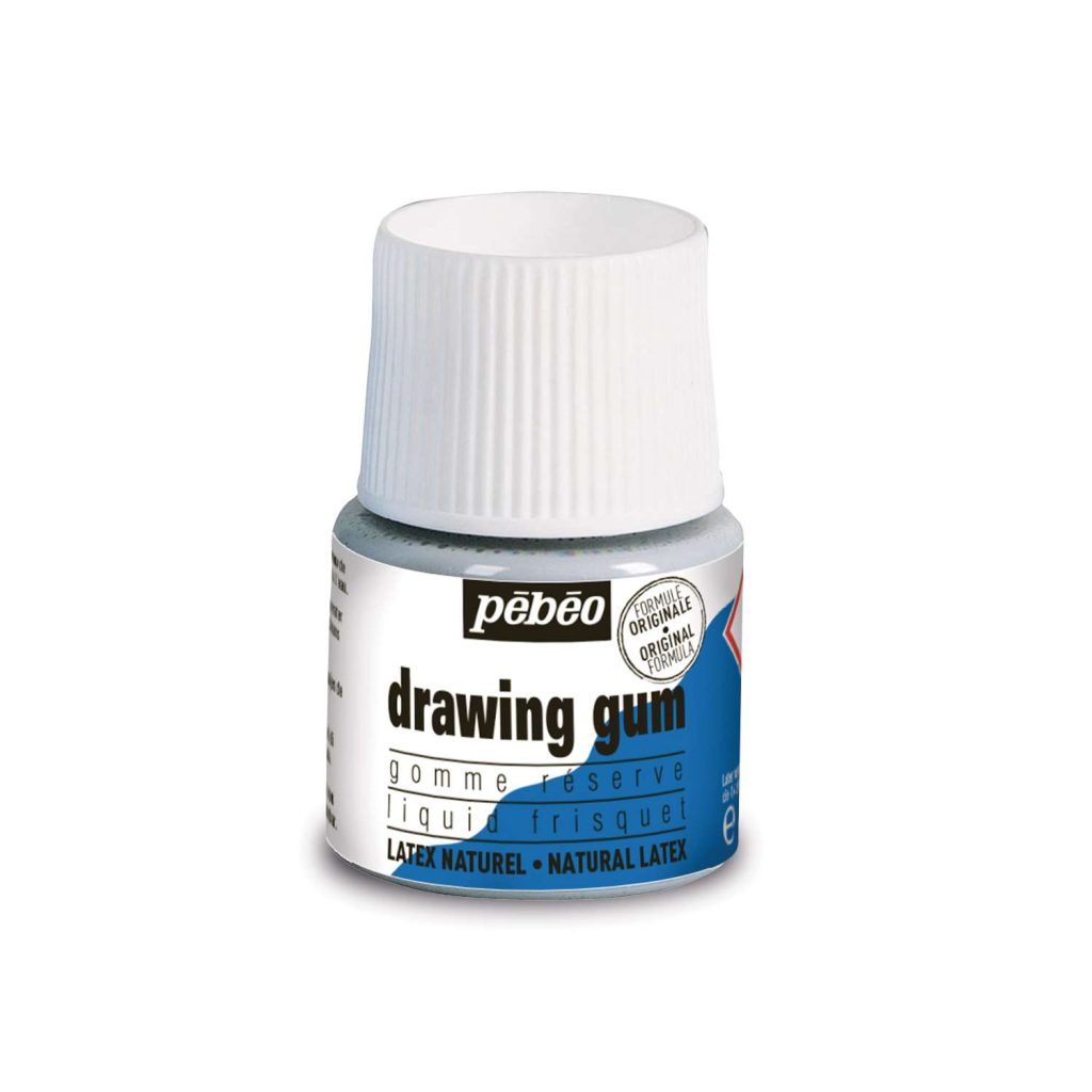 drawing gum Pébéo matériel aquarelle